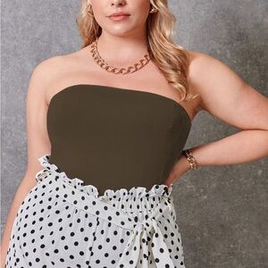 SHEIN Full Length Tube Top